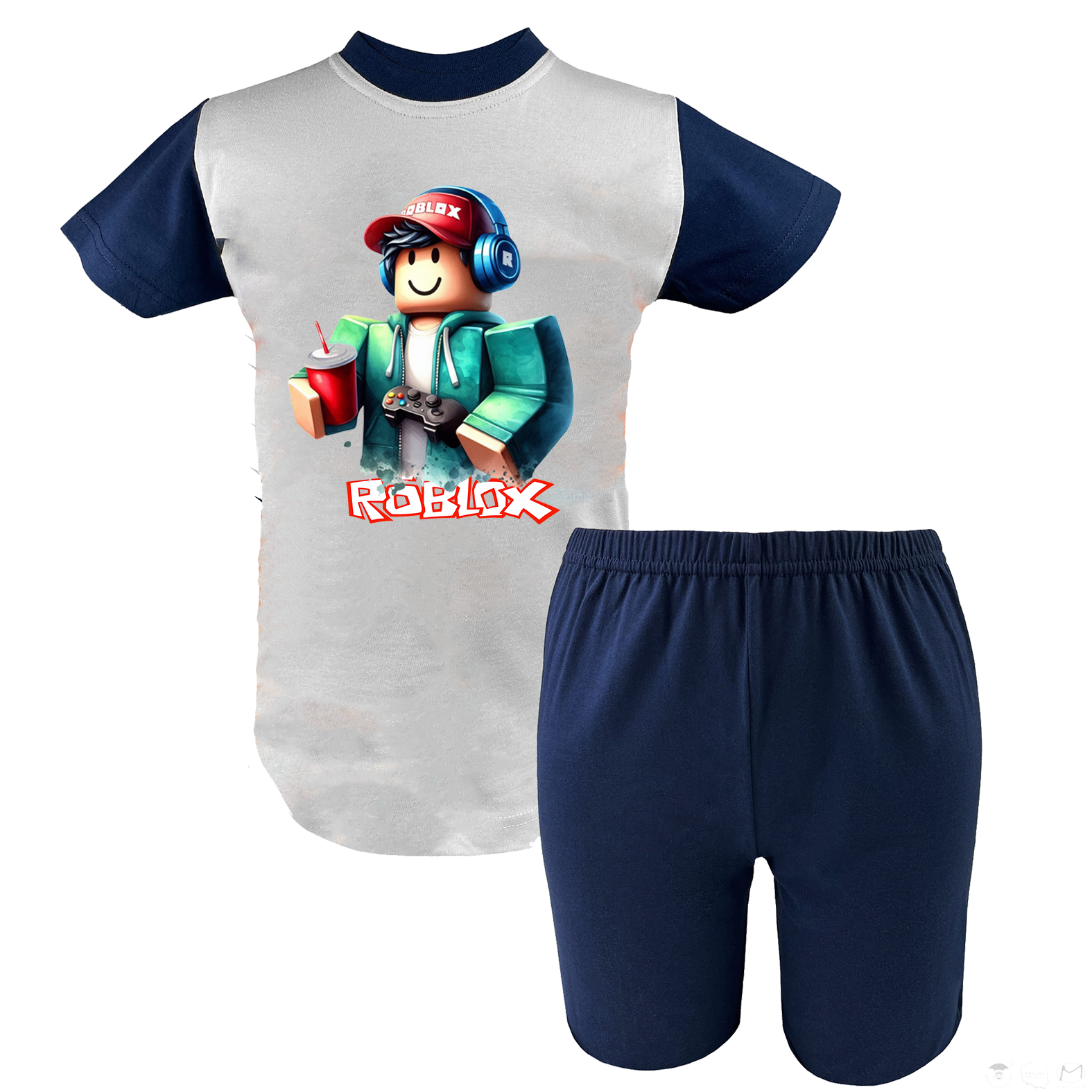 Krótka Piżama dziecięca Roblox