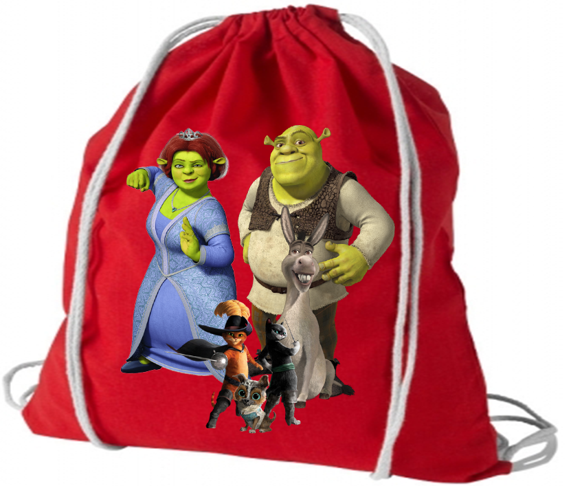 Worek Sportowy - Plecak - Shrek