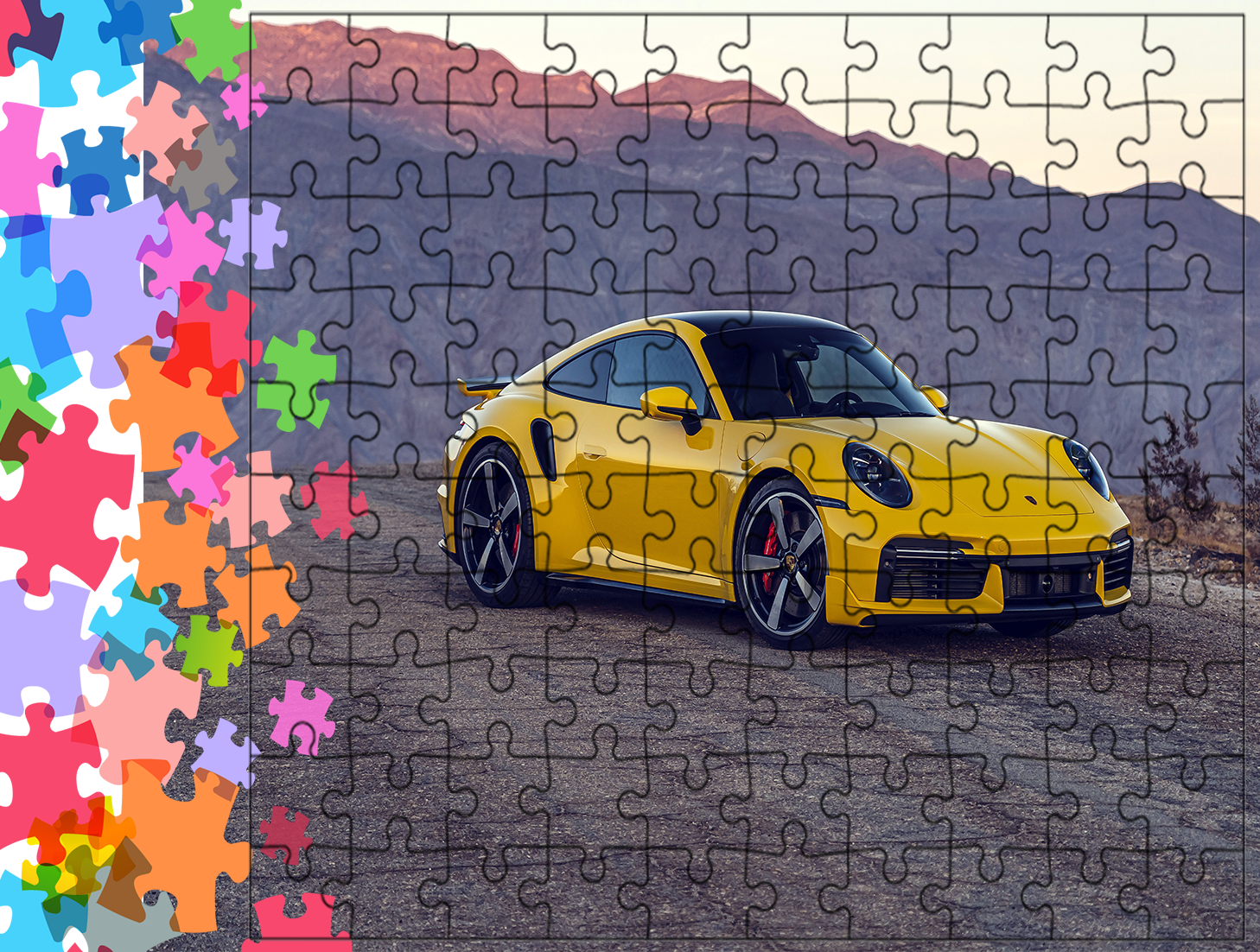 Puzzle tradycyjne Samochody