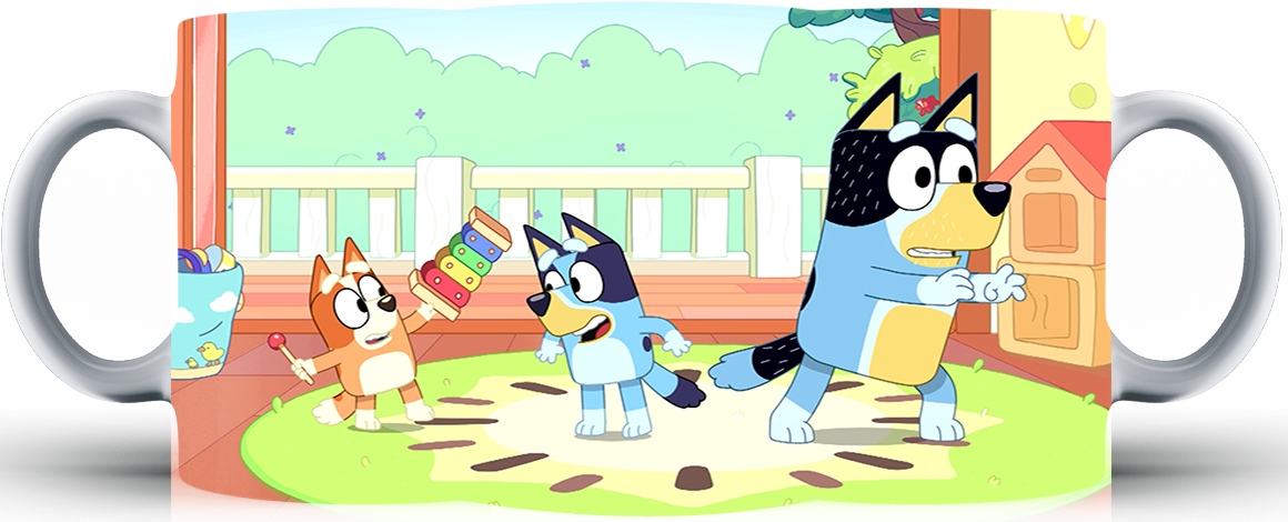 Kubek ceramiczny Bluey