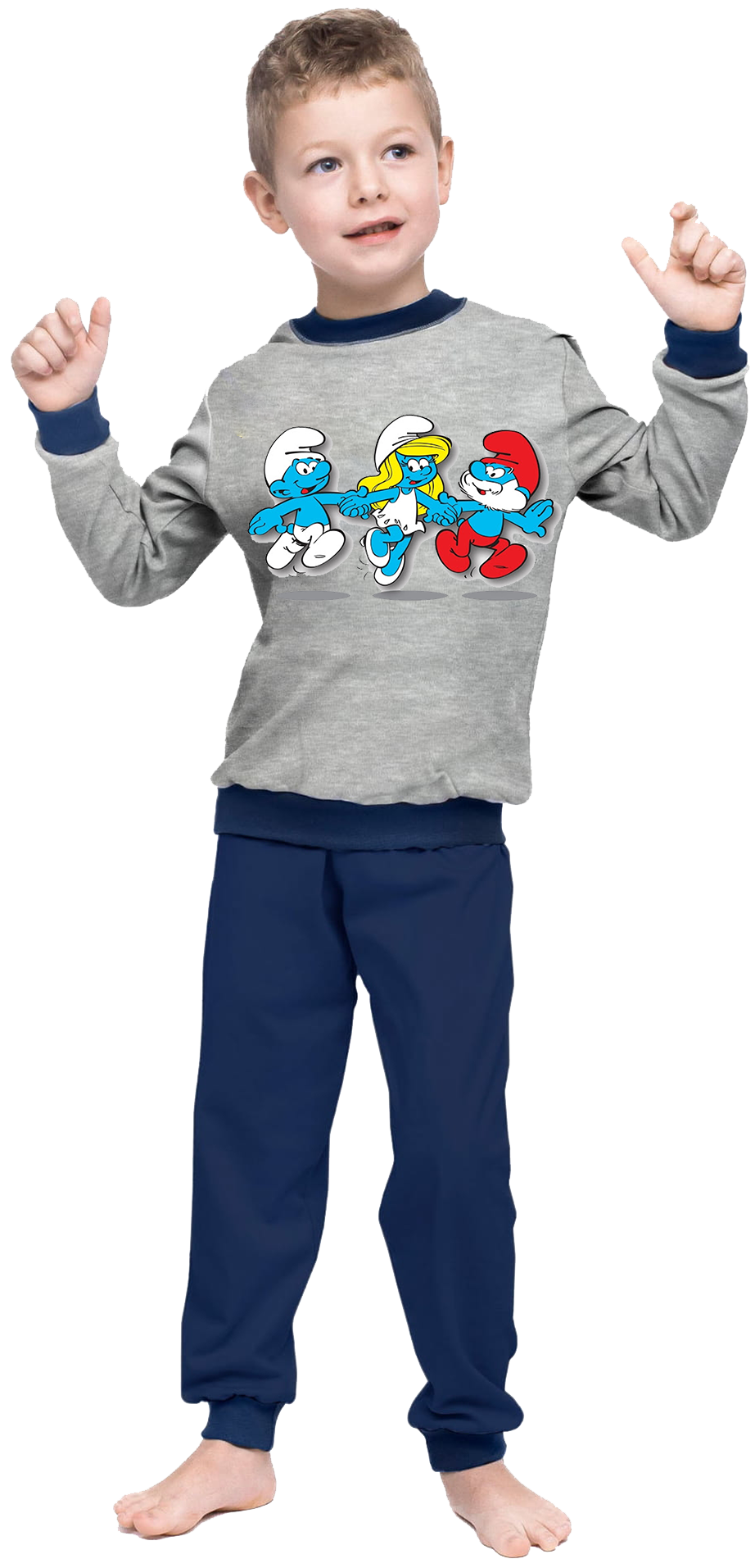 Piżama dziecięca Smerfy