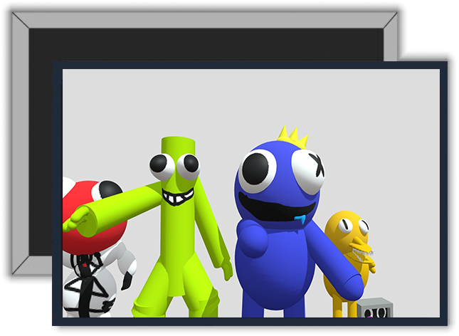 Magnes na lodówkę Rainbow Friends