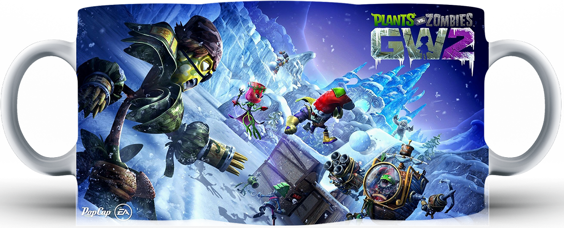 Kubek ceramiczny Plants vs Zombie