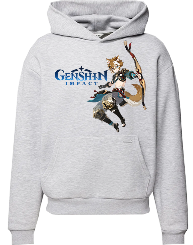 Bluza z kapturem Genshin Impact
