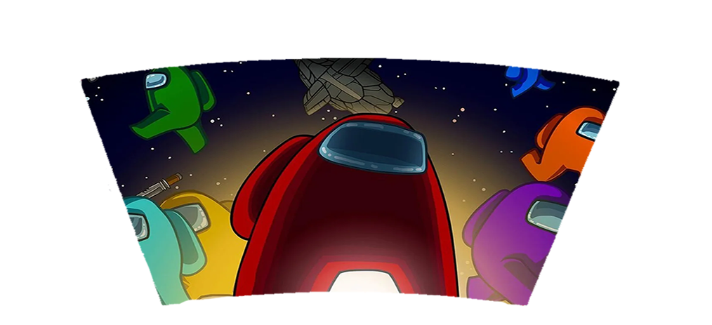 Kubek latte Among Us