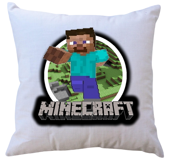 Poduszka z wkładem Minecraft