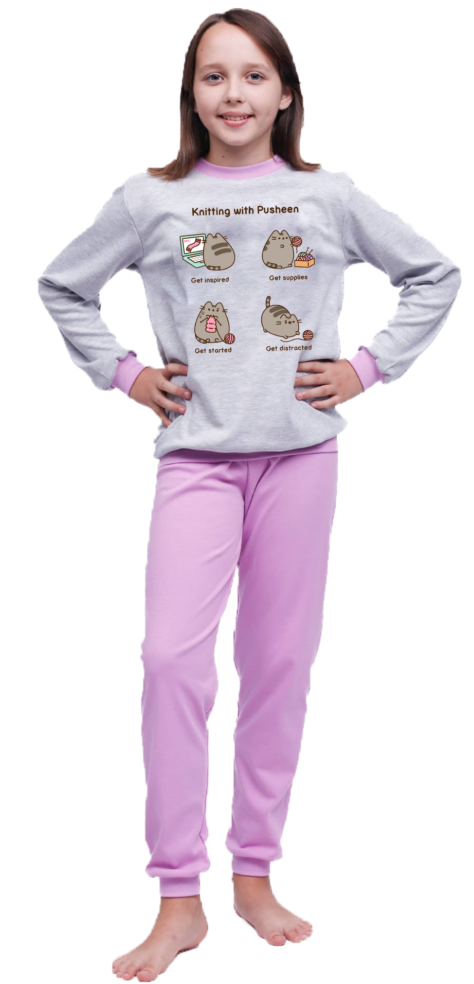 Piżama dziecięca Pusheen