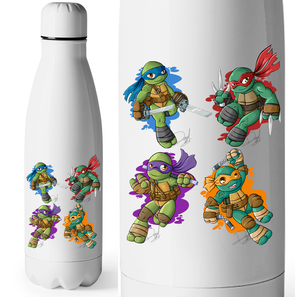 Termos - Butelka Termiczna - Wojownicze Żółwie Ninja