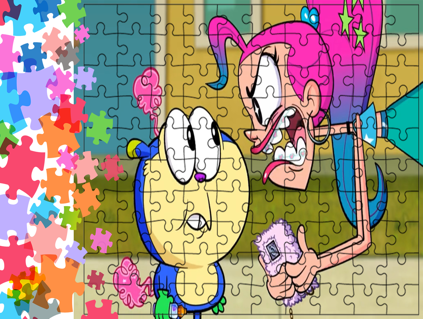 Puzzle tradycyjne Zokie z Planety Ruby