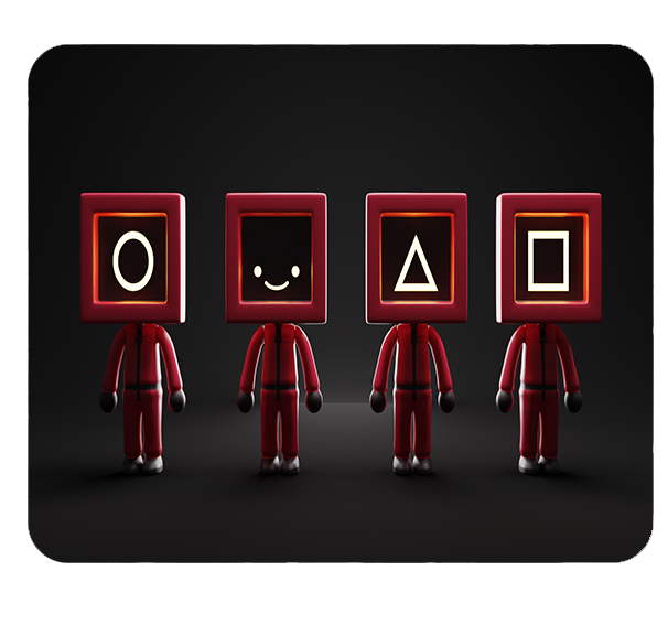 Podkładka pod myszkę Squid Game