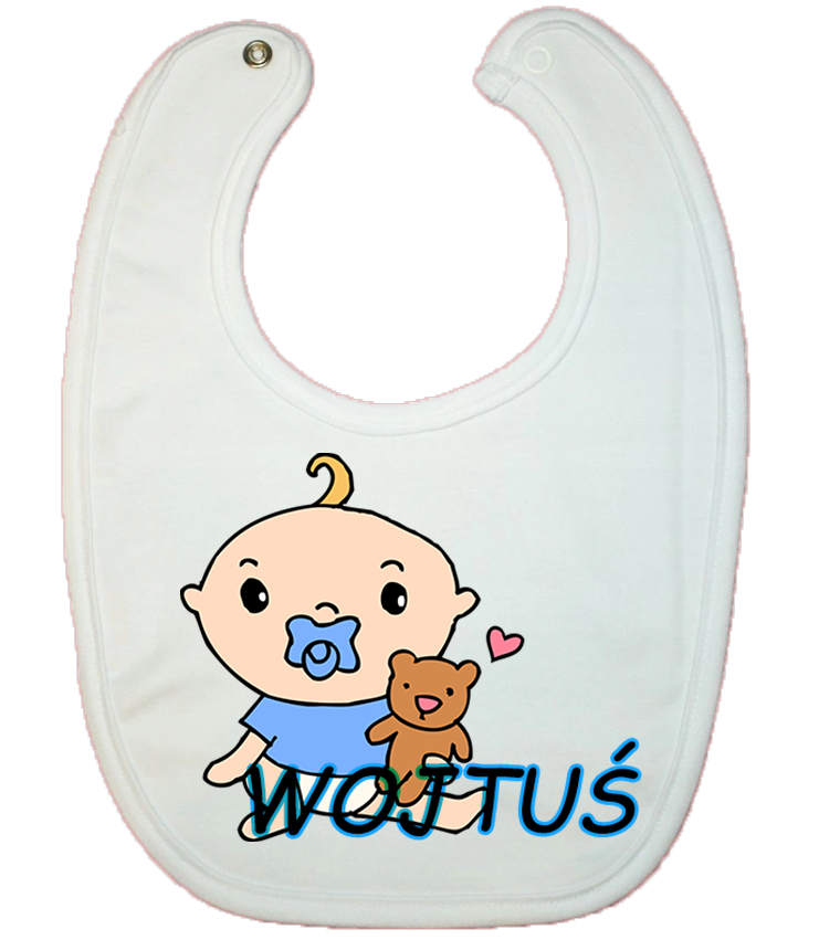 Śliniaczek Bawełniany Wojtuś