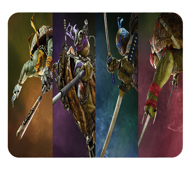 Podkładka pod myszkę Żółwie Ninja