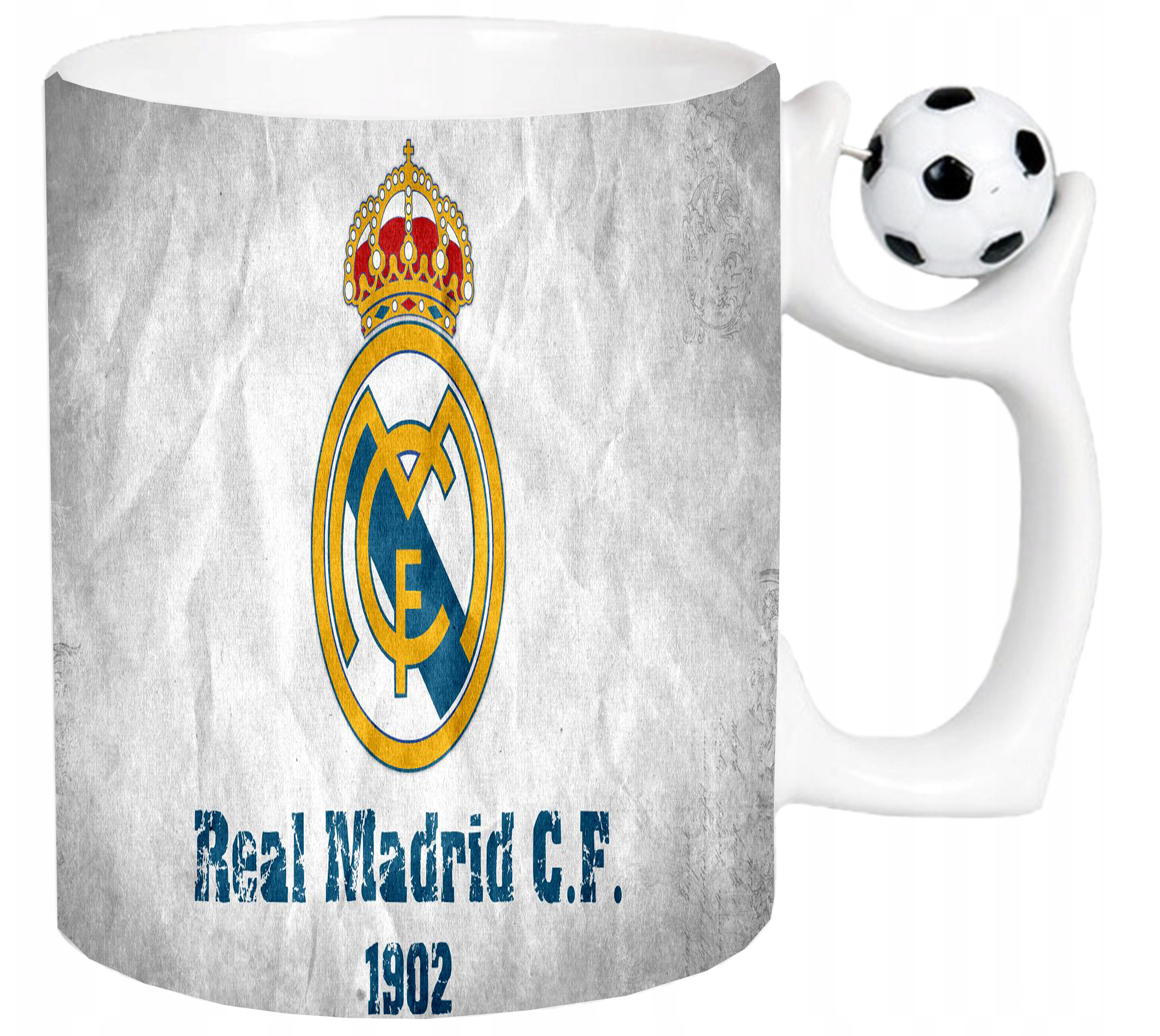 Kubek z piłką dla Fana Real Madryt