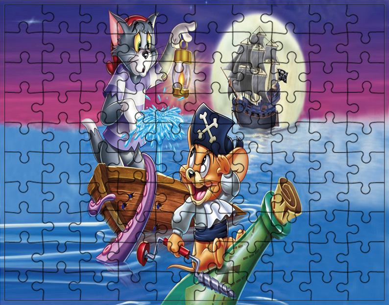 Puzzle Tom i Jerry