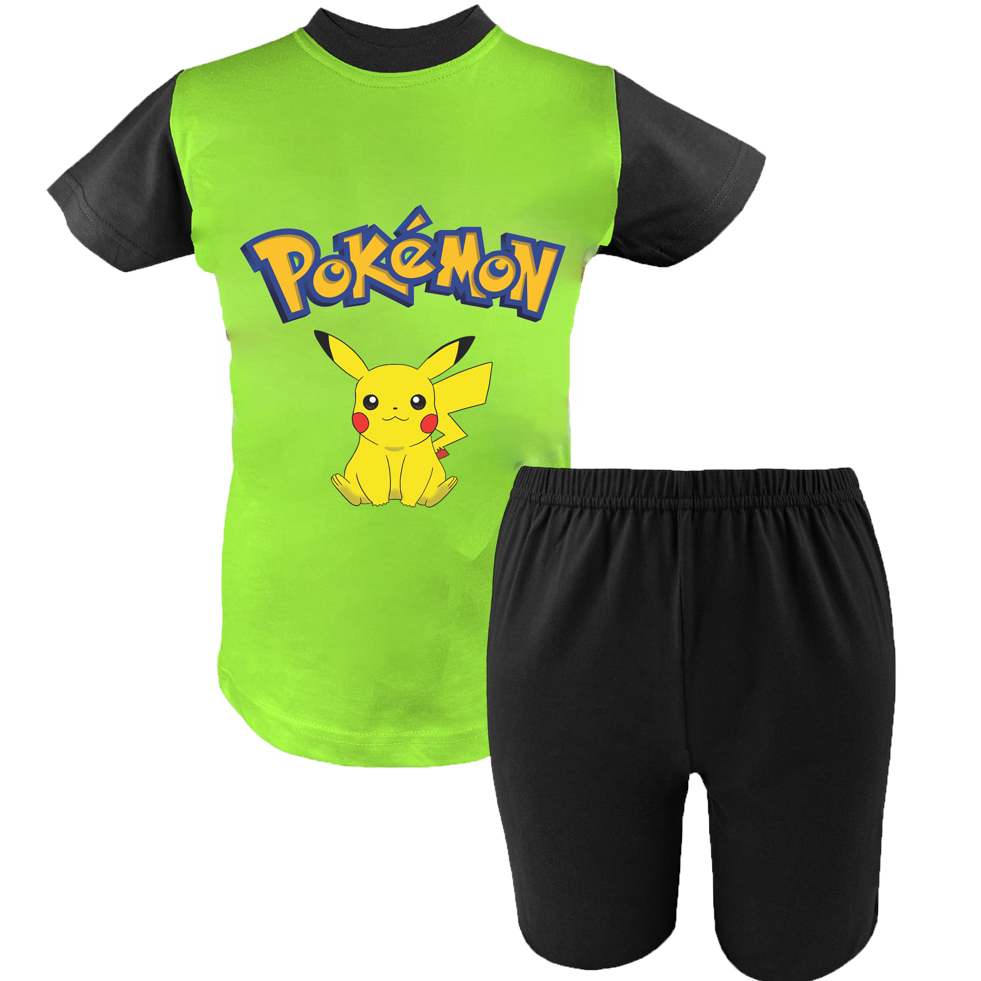 Krótka Piżama dziecięca Pokemon