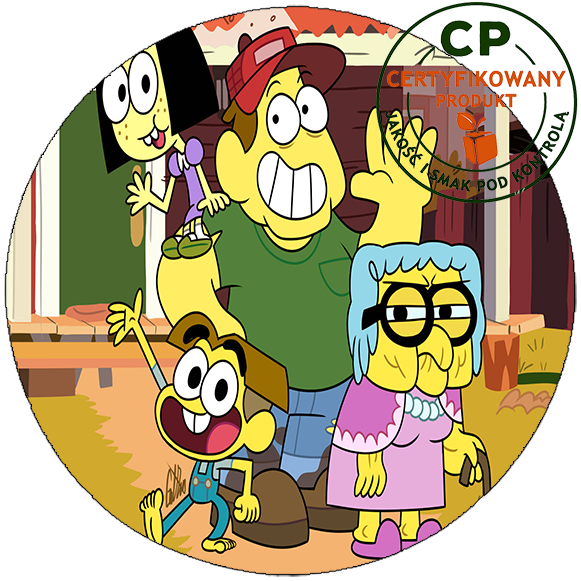 Opłatek na tort Greenowie