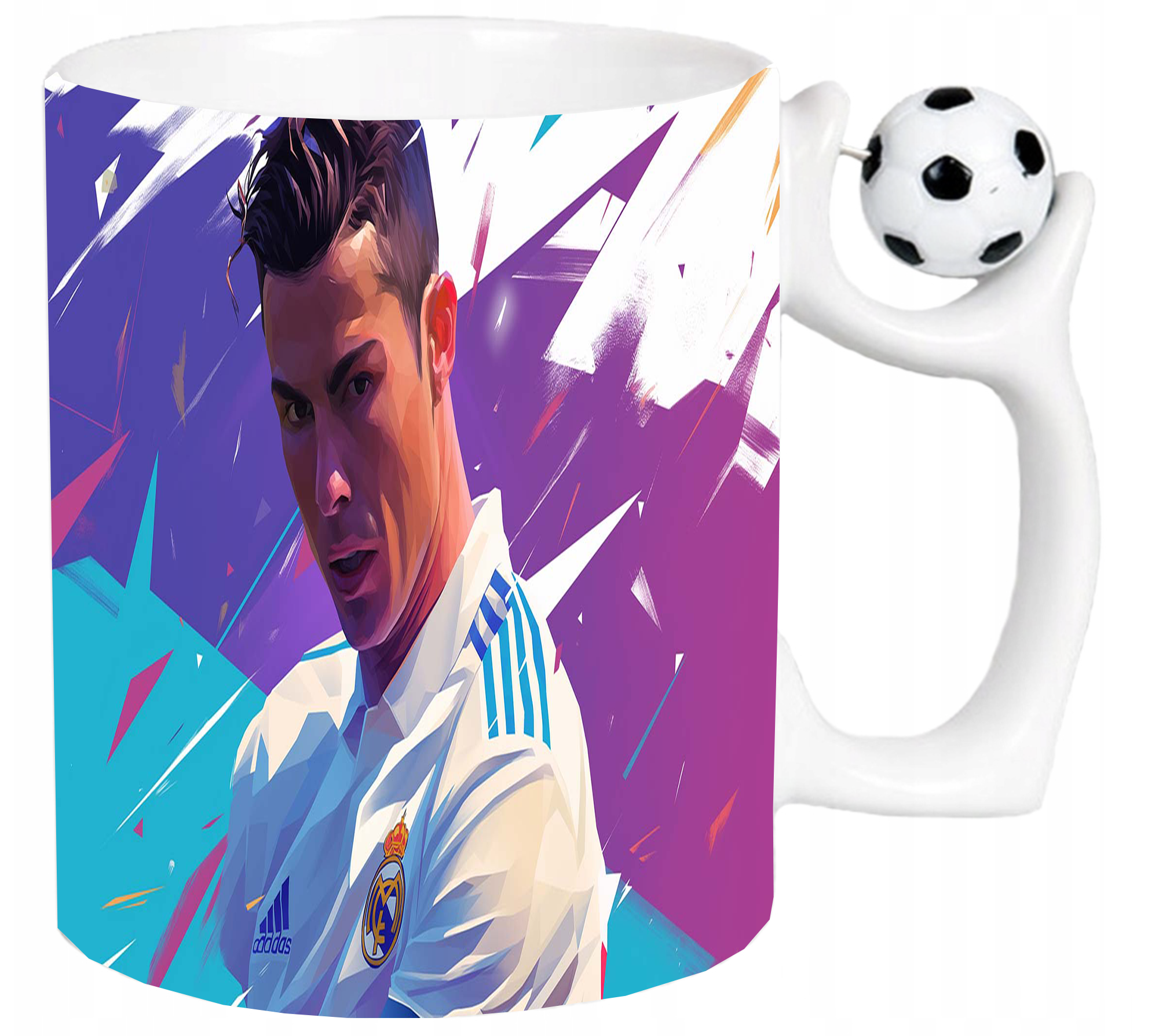 Kubek z piłką dla Fana Ronaldo CR7