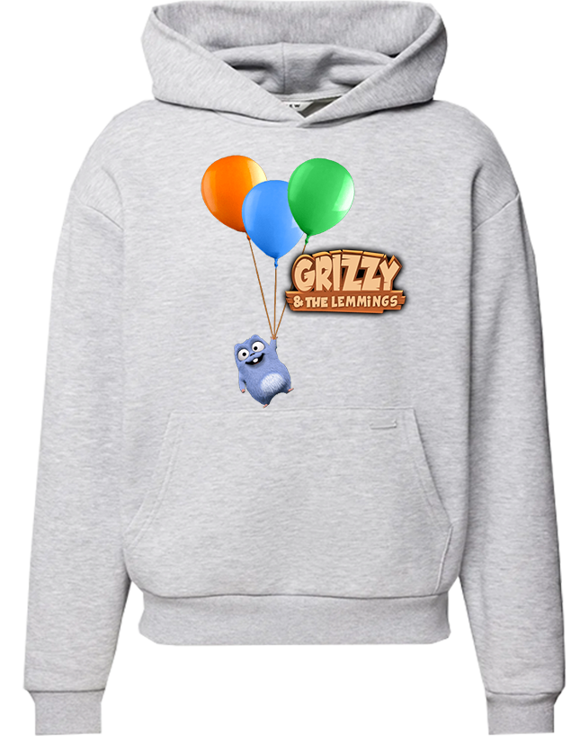 Bluza z kapturem Grizzy i Lemingi