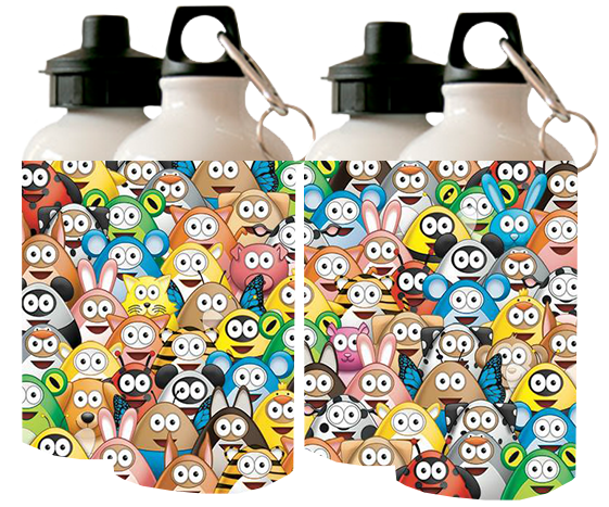 Bidon Sportowy Junior Pou - Gra Wideo