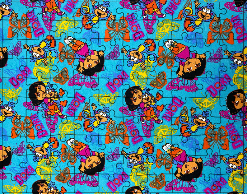 Puzzle tradycyjne Dora Odkrywca