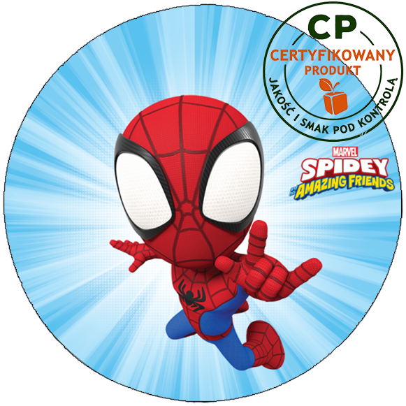 Opłatek na tort Spidey i Przyjaciele