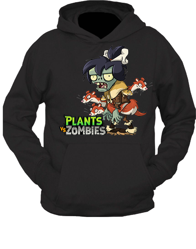 Bluza z kapturem Plants vs Zombies