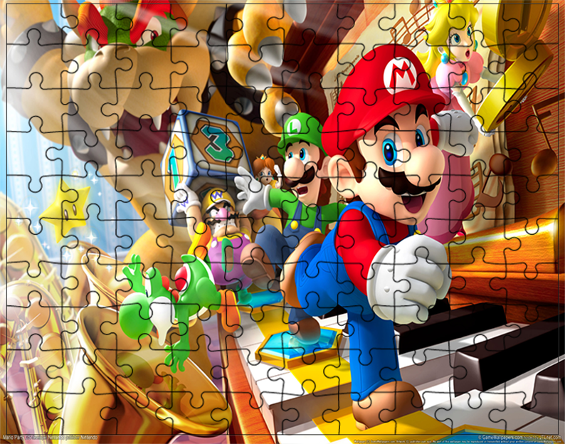 Puzzle Super Mario Bros