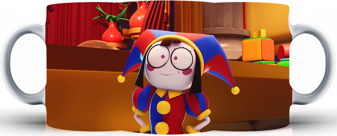 Kubek ceramiczny The Amazing Digital Circus - Niesamowity cyfrowy cyrk