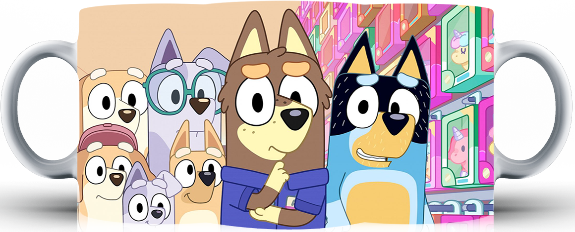 Kubek ceramiczny Bluey