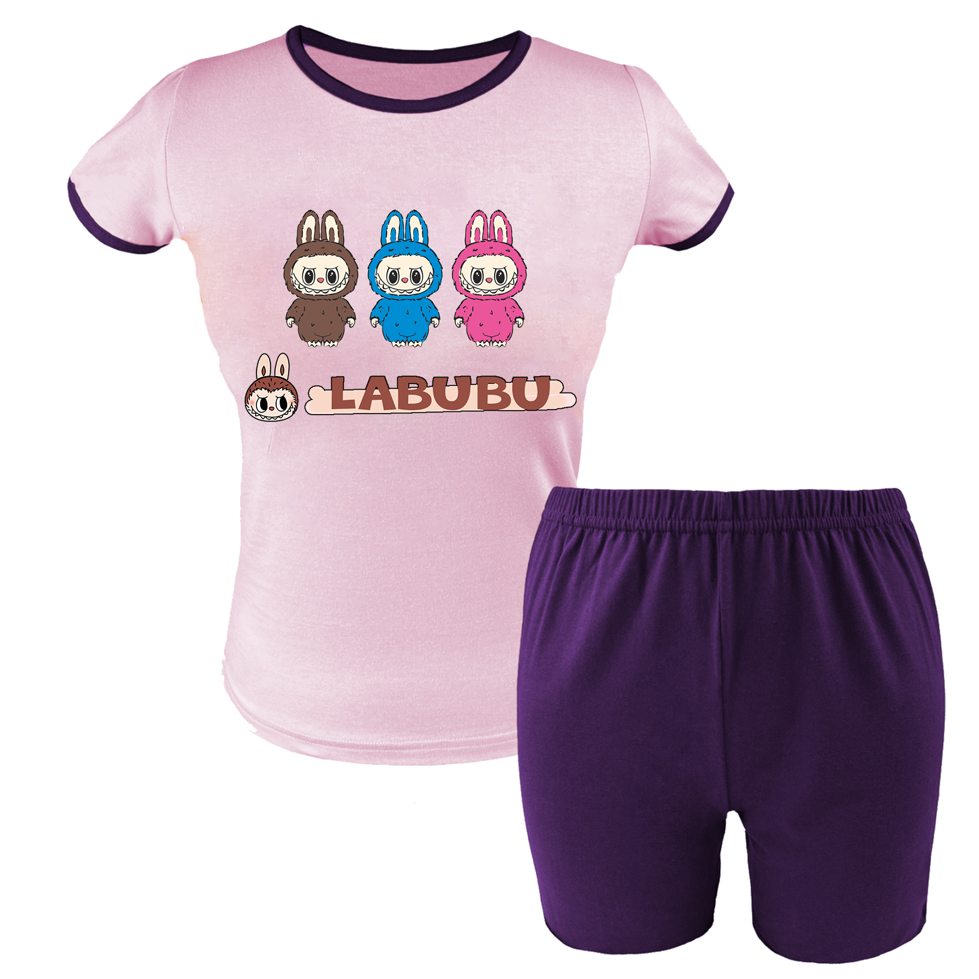 Krótka Piżama dziecięca Labubu