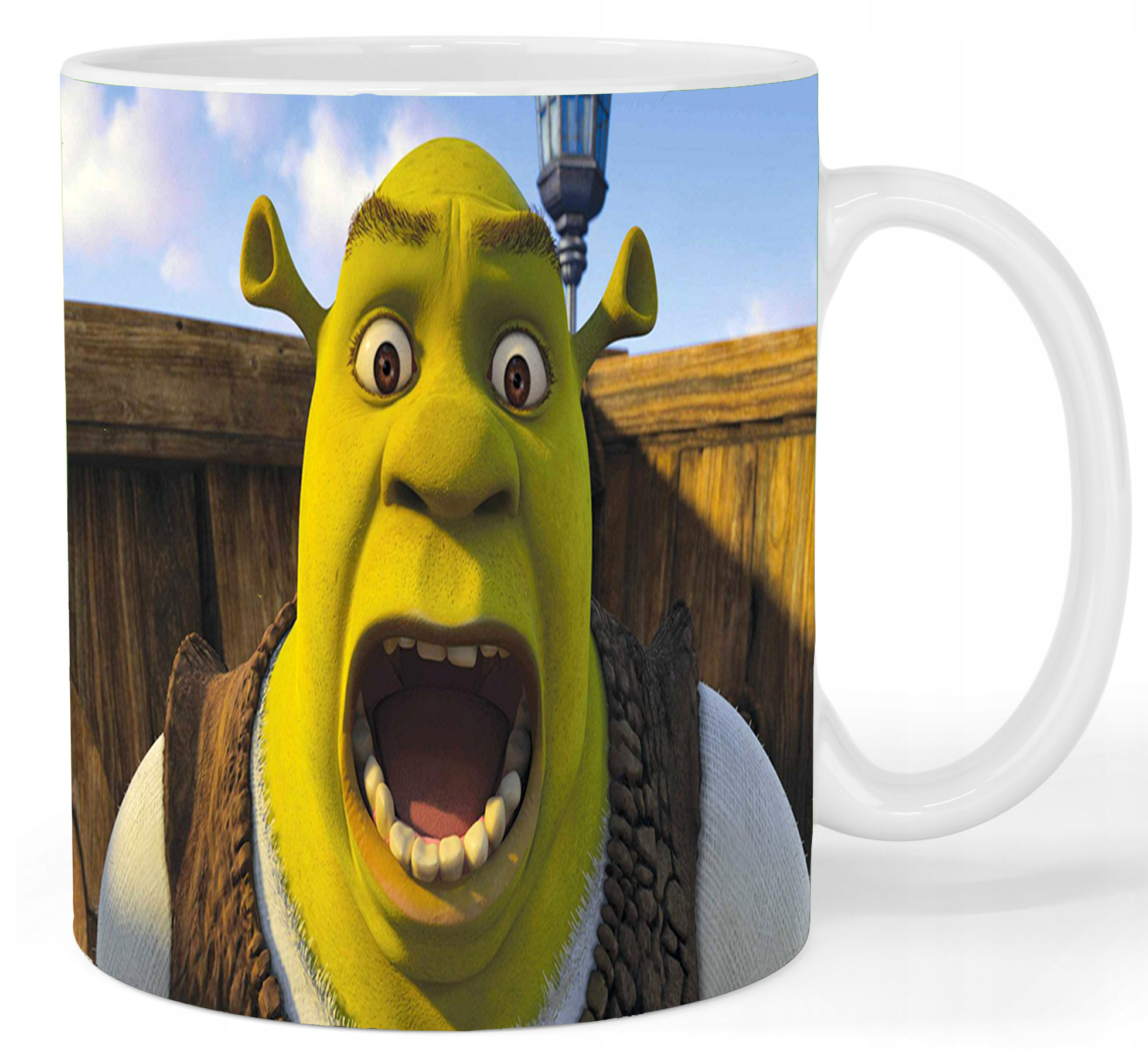 Kubek ceramiczny Shrek