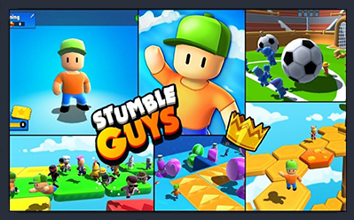 Magnes na lodówkę Stumble Guys