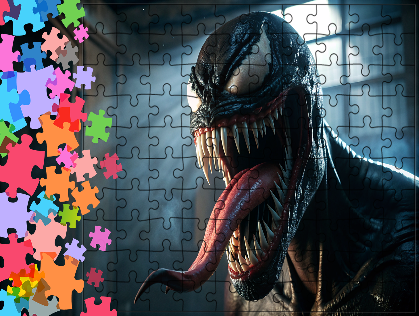Puzzle tradycyjne Venom - Marvel