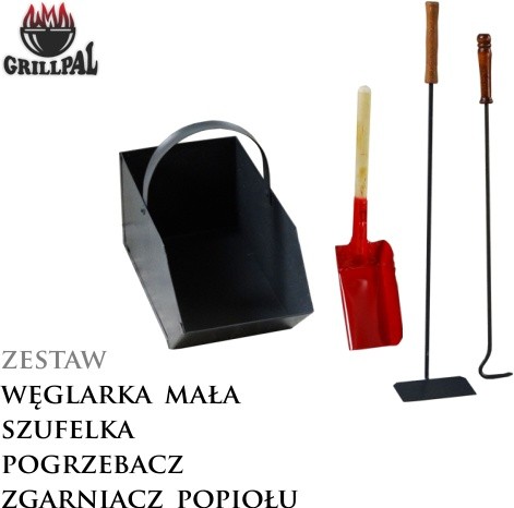 zestaw - Węglarka mała + akcesoria
