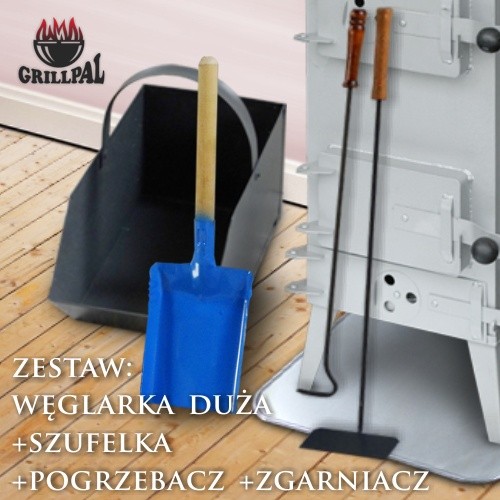 zestaw - Węglarka duża + akcesoria