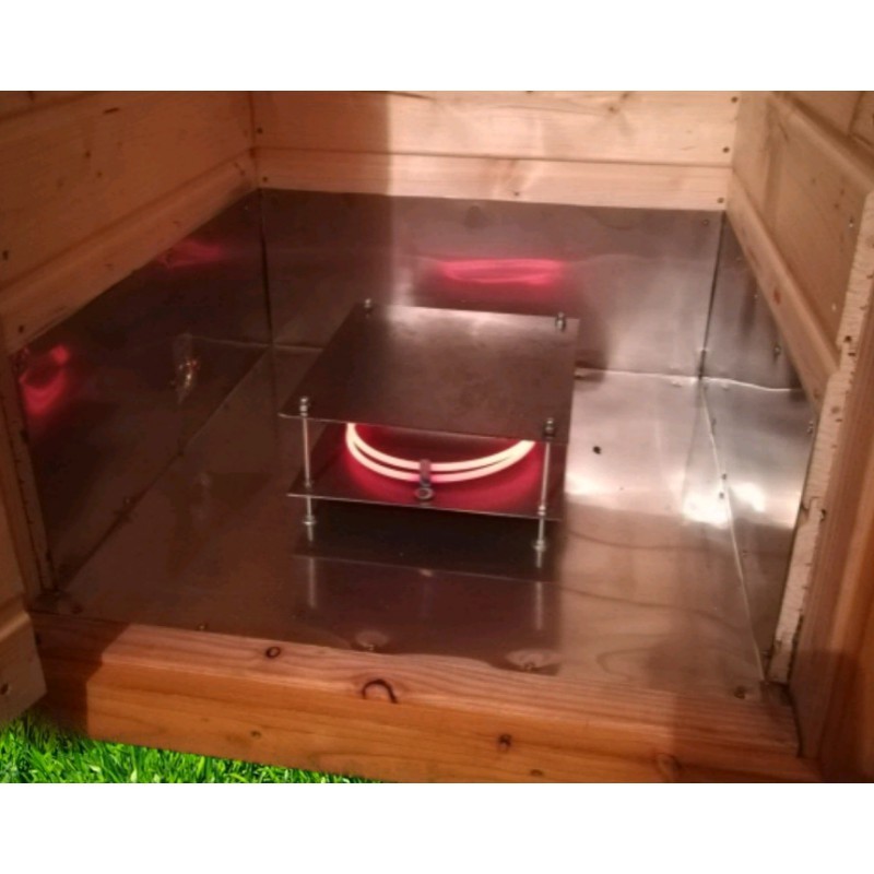 Grzałka elektryczna 2 kW z deflektorem