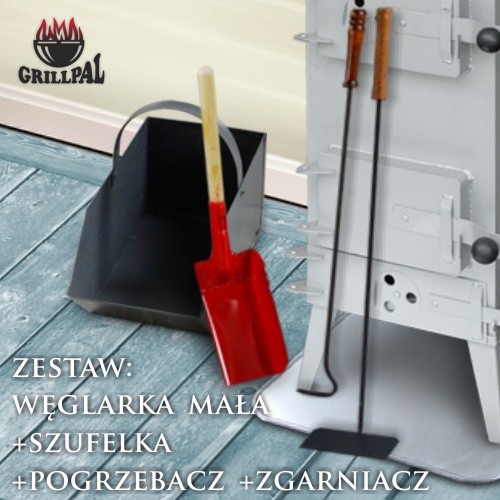 zestaw - Węglarka mała + akcesoria