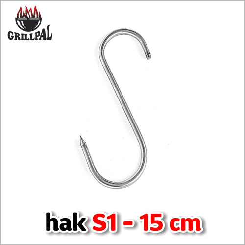 Hak wędzarniczy TYP S 15 cm