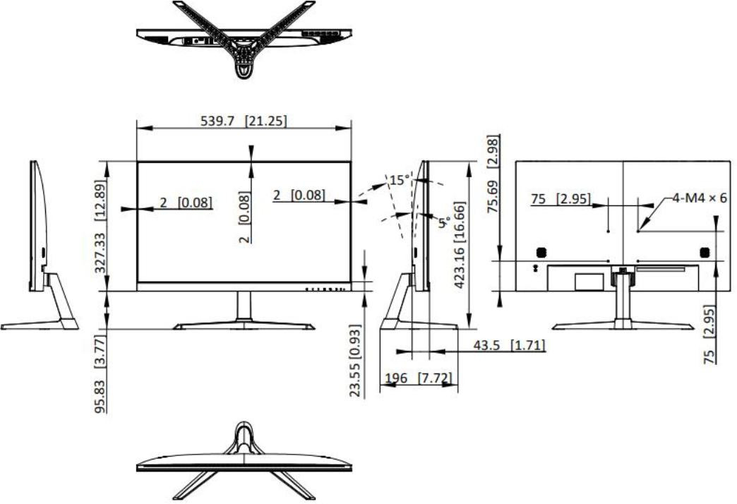 Monitor Hikvision DS-D5224F3-1V0SV/D (5)