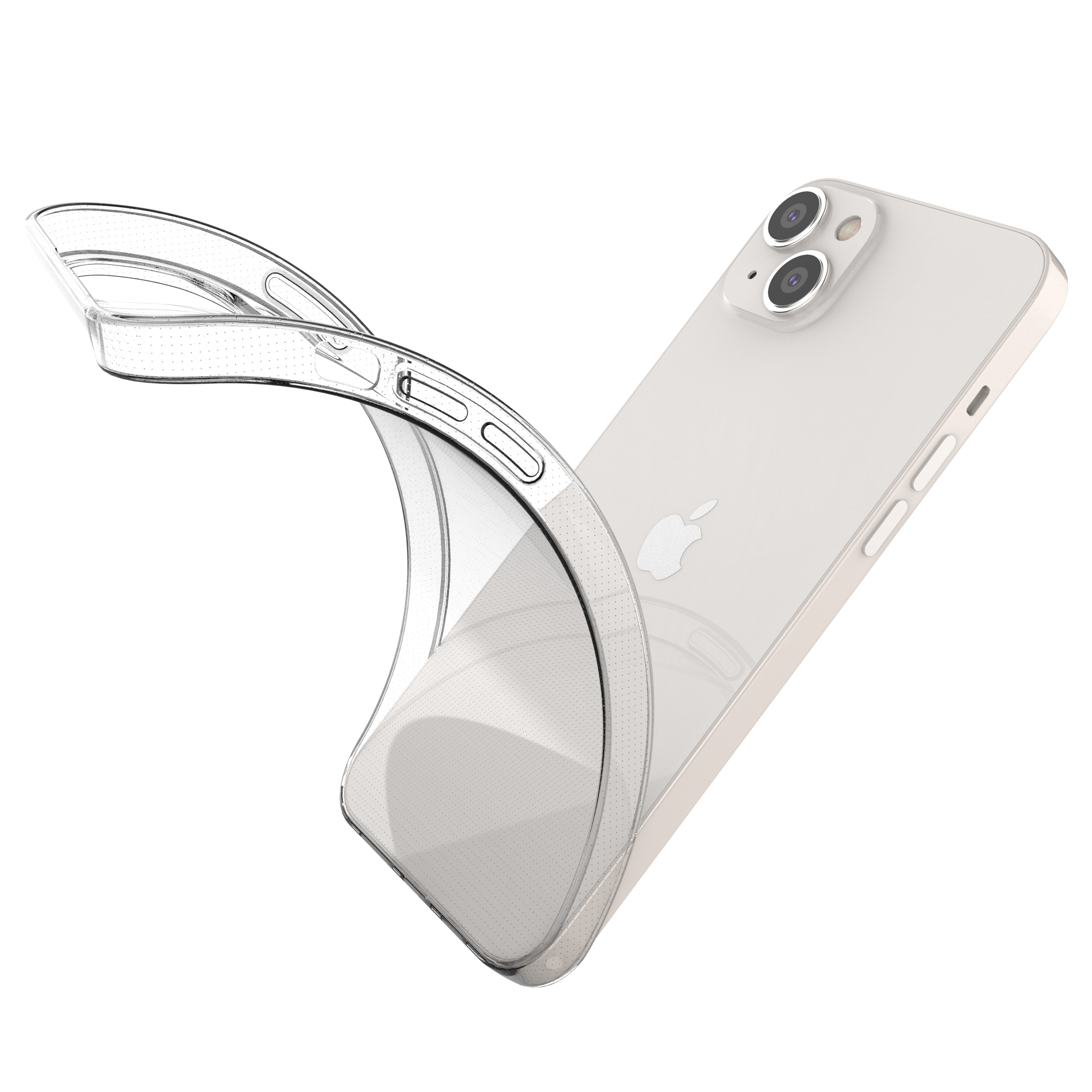 Żelowy pokrowiec etui do iPhone 14 Plus Ultra Clear 0.5mm - przezroczysty (8)