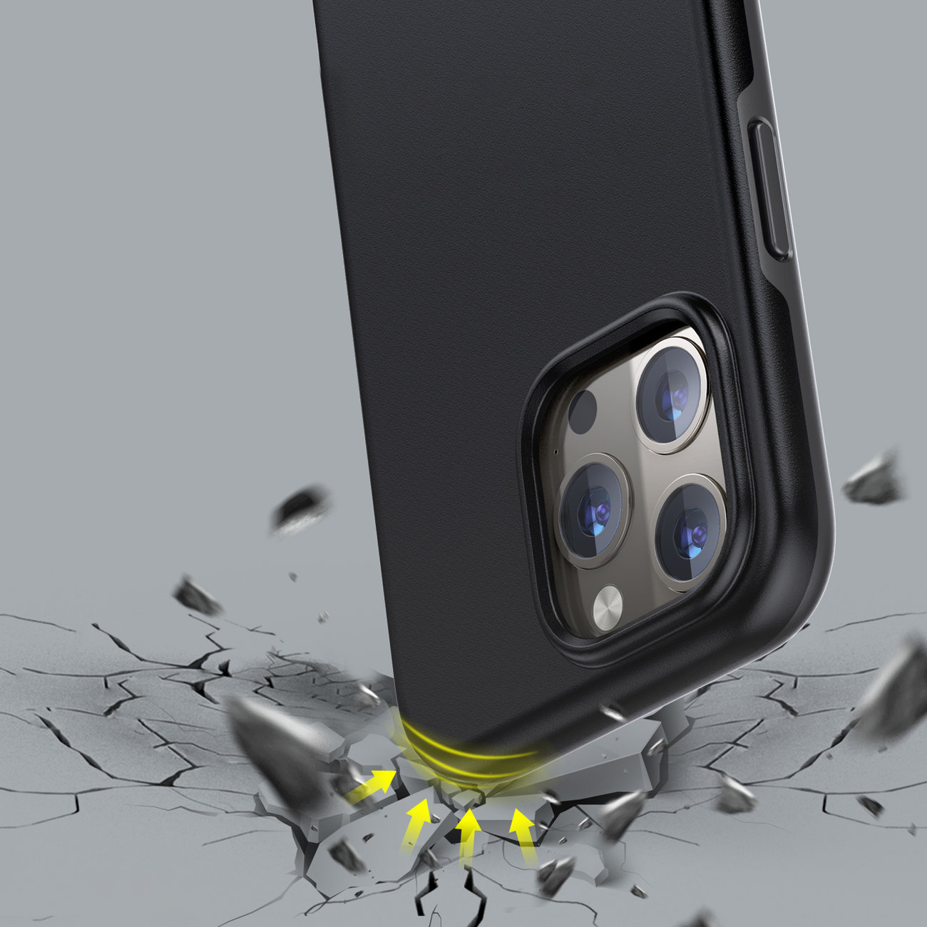 Etui do iPhone 13 Pro MFM Anti-drop case czarny (6)