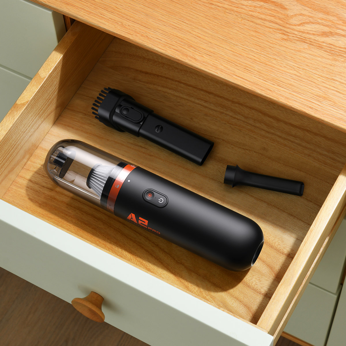 Bezprzewodowy odkurzacz samochodowy Baseus A2 PRO 80W - czarny (10)