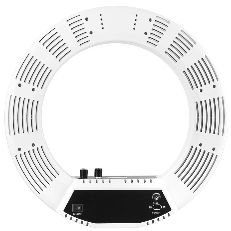 LAMPA PIERŚCIENIOWA RING LIGHT 18' 48W LED BIAŁA + STATYW (6)