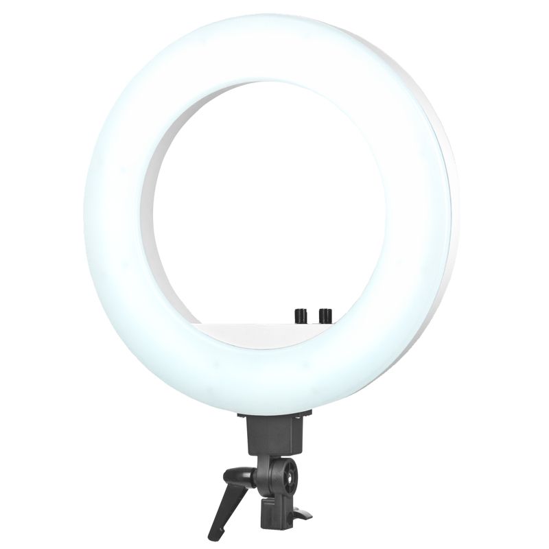 LAMPA PIERŚCIENIOWA RING LIGHT 18' 48W LED BIAŁA + STATYW (7)