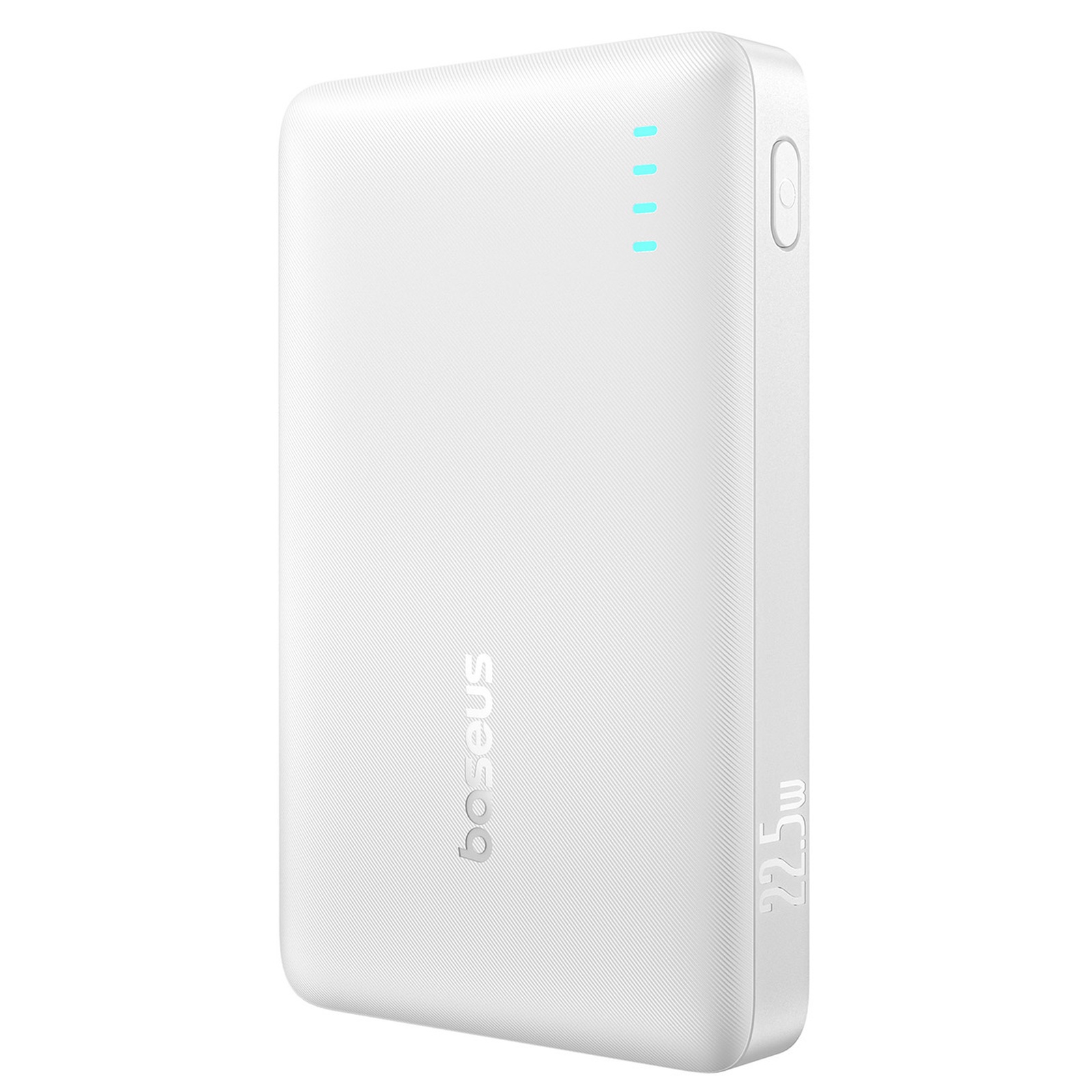 Powerbank 10000mAh 22.5W EnerFill FP21 USB-A USB-C z kablem USB-C - biały (3)