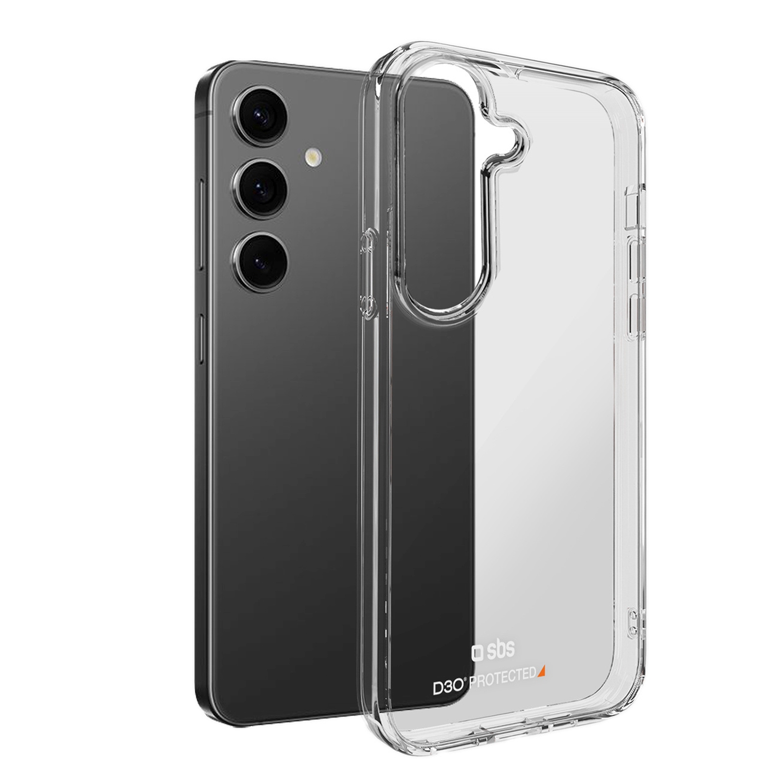 Etui pokrowiec do Samsung Galaxy S24+ D3O - przezroczysty (3)