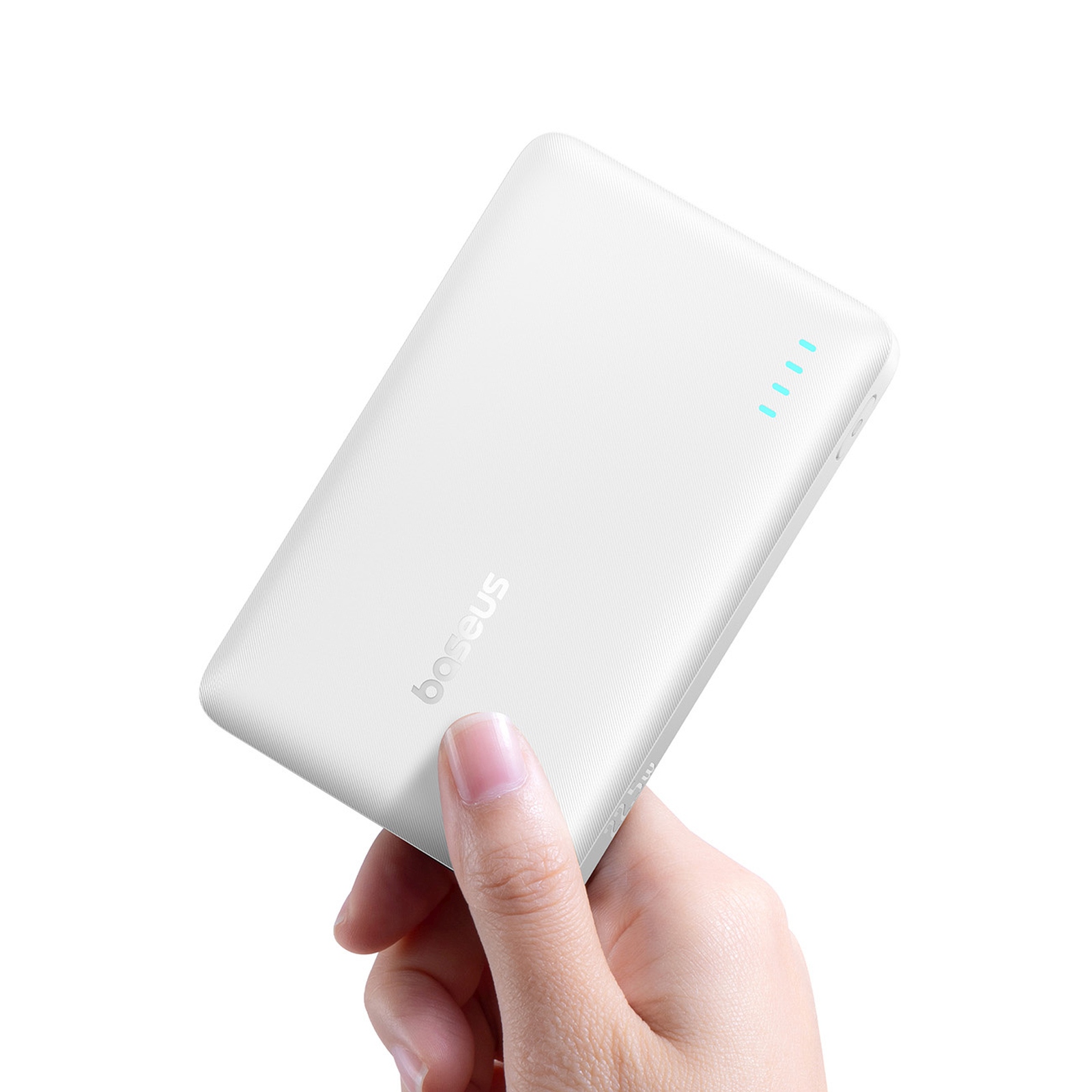 Powerbank 10000mAh 22.5W EnerFill FP21 USB-A USB-C z kablem USB-C - biały (5)