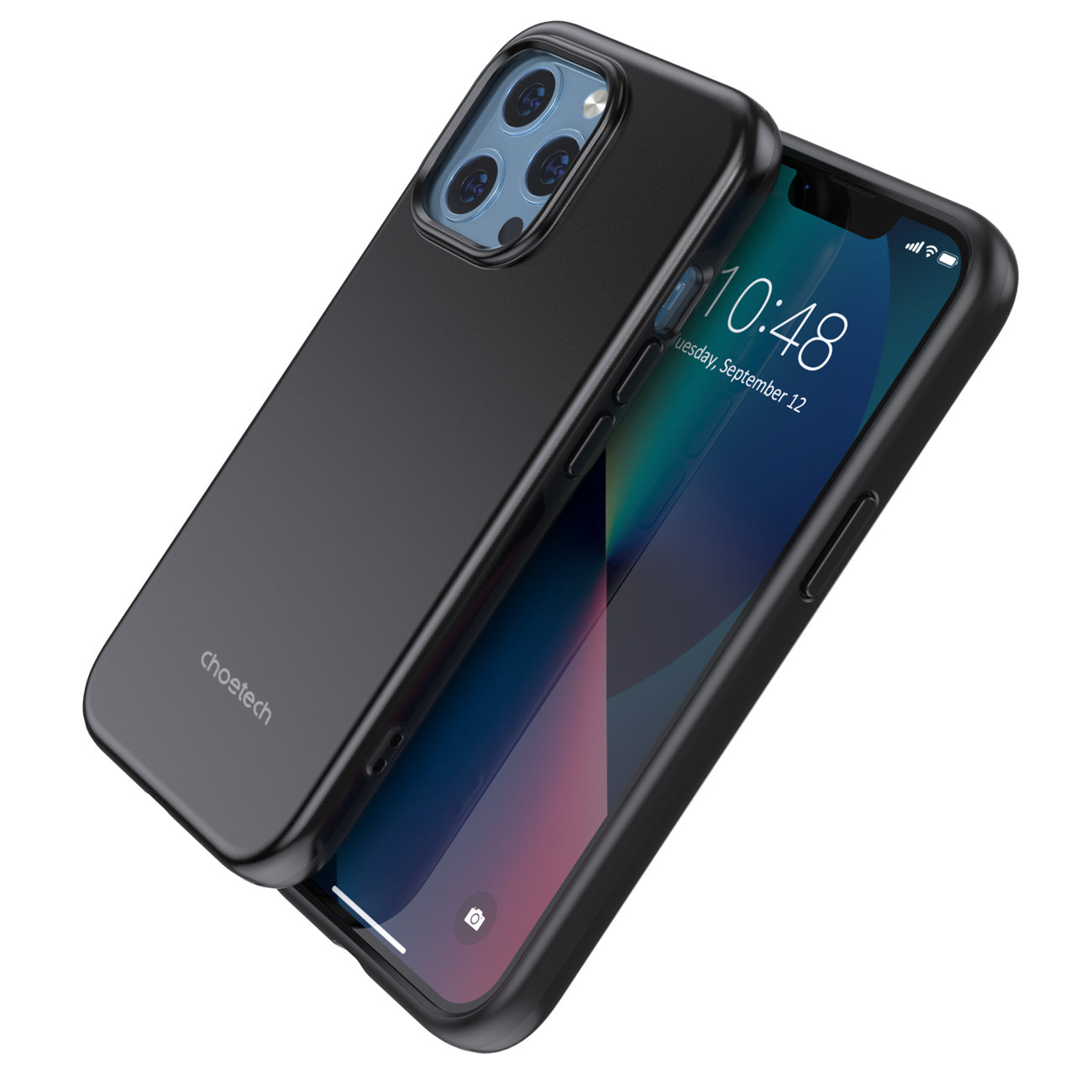 Etui do iPhone 13 Pro MFM Anti-drop case czarny (5)