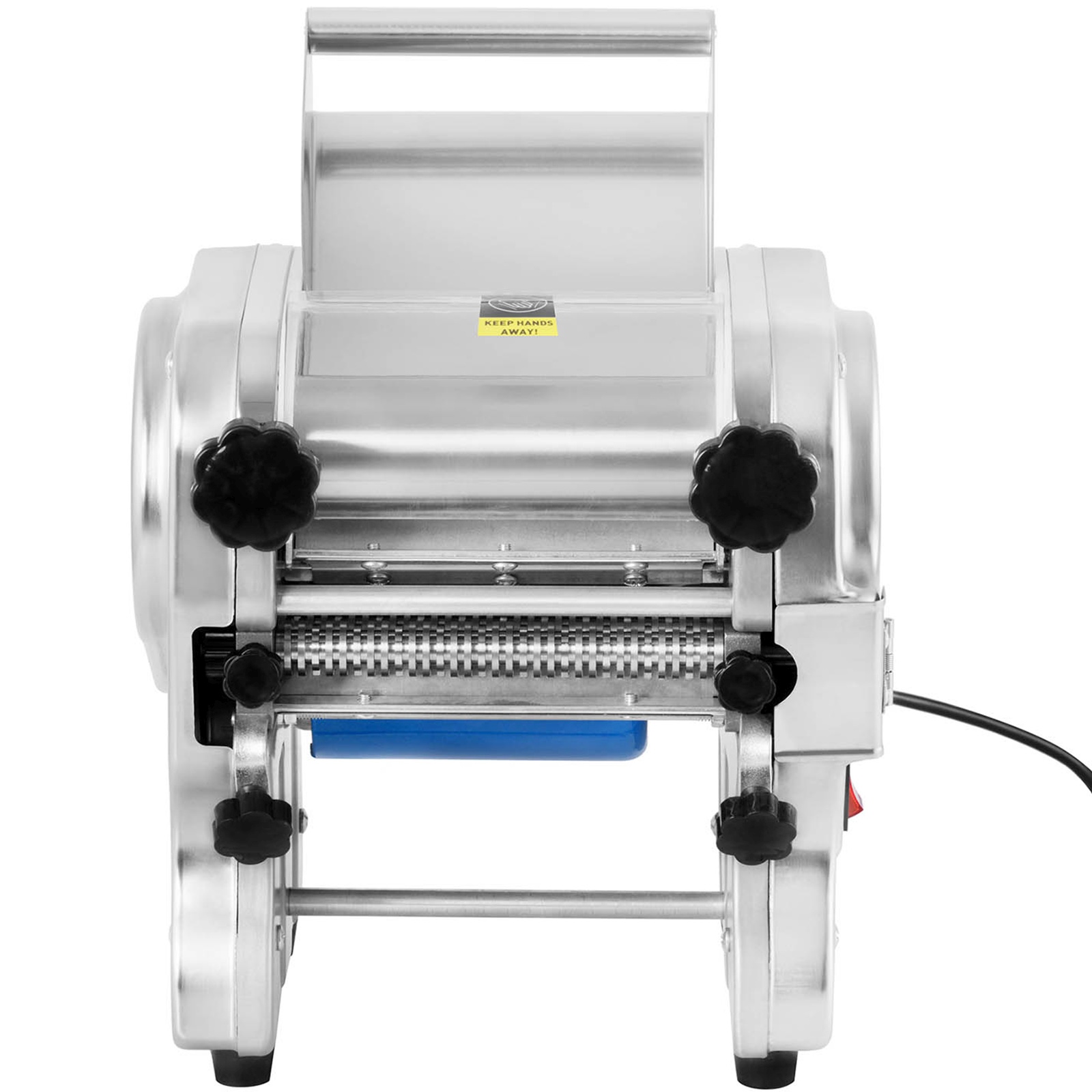 Maszynka krajalnica do wyrobu makaronu elektryczna ze stali nierdzewnej 230 V 550 W 180 mm (6)