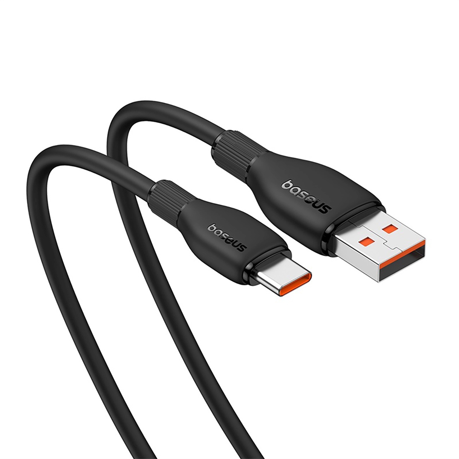 Kabel przewód USB-A - USB-C Pudding 100W 1.2m - czarny (3)
